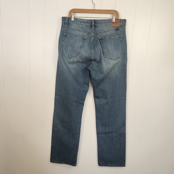 Brixton Jeans The Labor Pant Relaxed Fit Size 36x34 Mens Denim Straight Leg - Picture 4 of 13